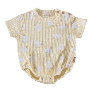 Bootani Organic Cotton Bodysuit NWOT Duck Print
